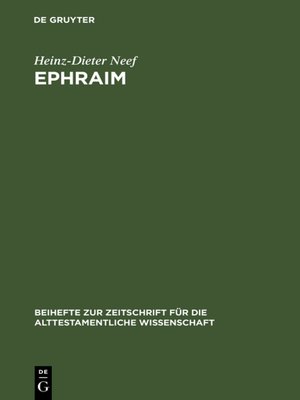 cover image of Ephraim